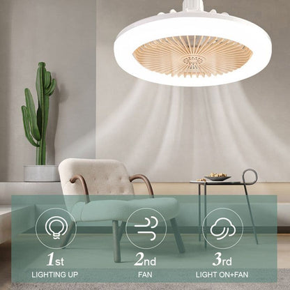 Servolly -  Ventilatore da soffitto con luce